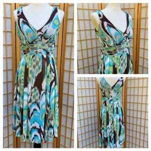 Studio 1940 Sleeveless Print Dress SZ 8